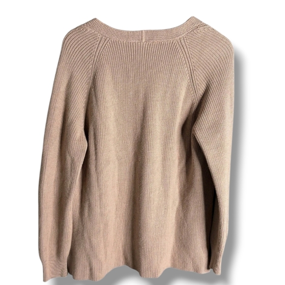 LIKE NEW Athleta Switchback Merino Wool Blend Sweater in Nouveau Rose, Small - Picture 5 of 6